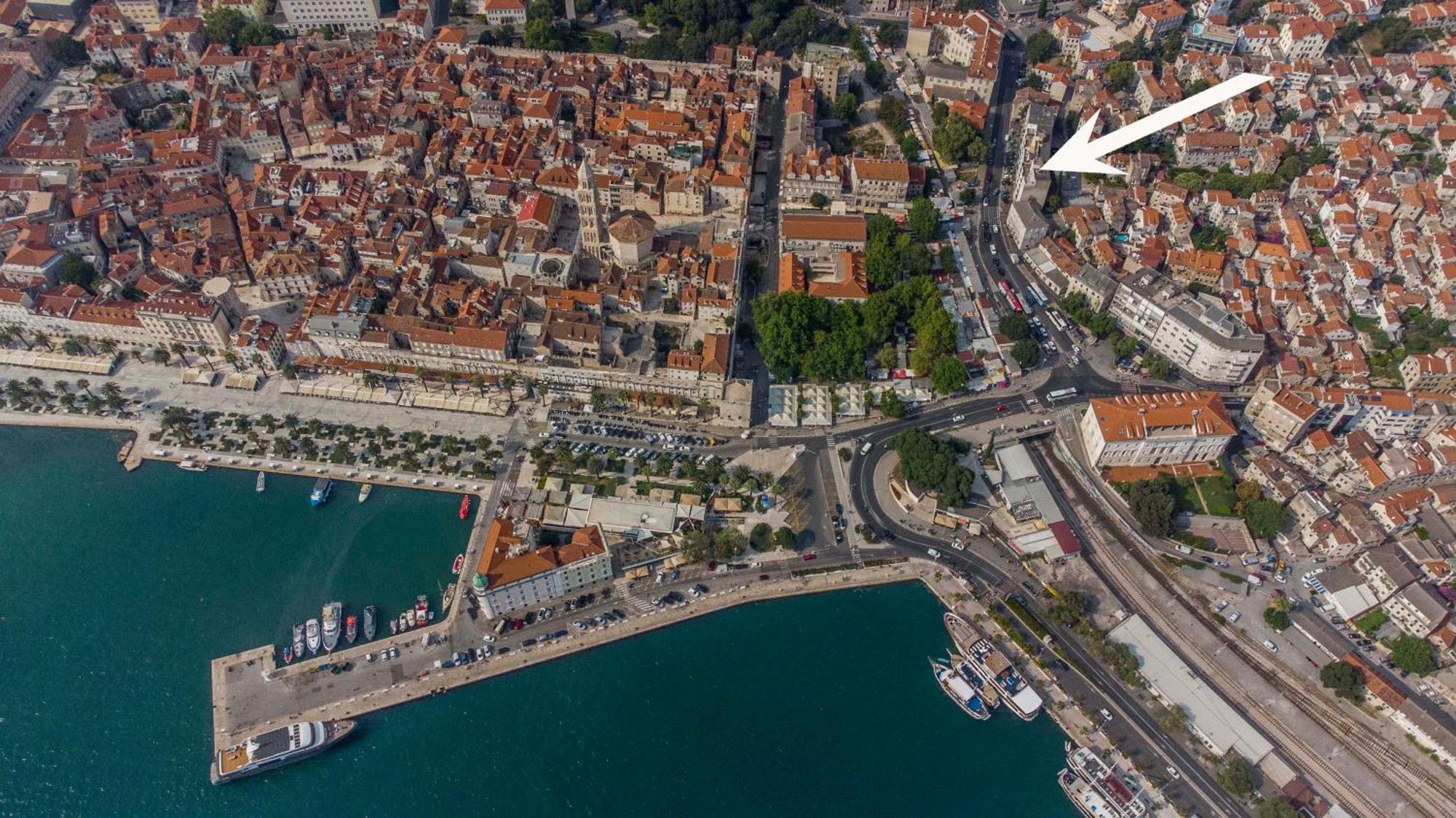 Split Central Luxury Studios Luaran gambar