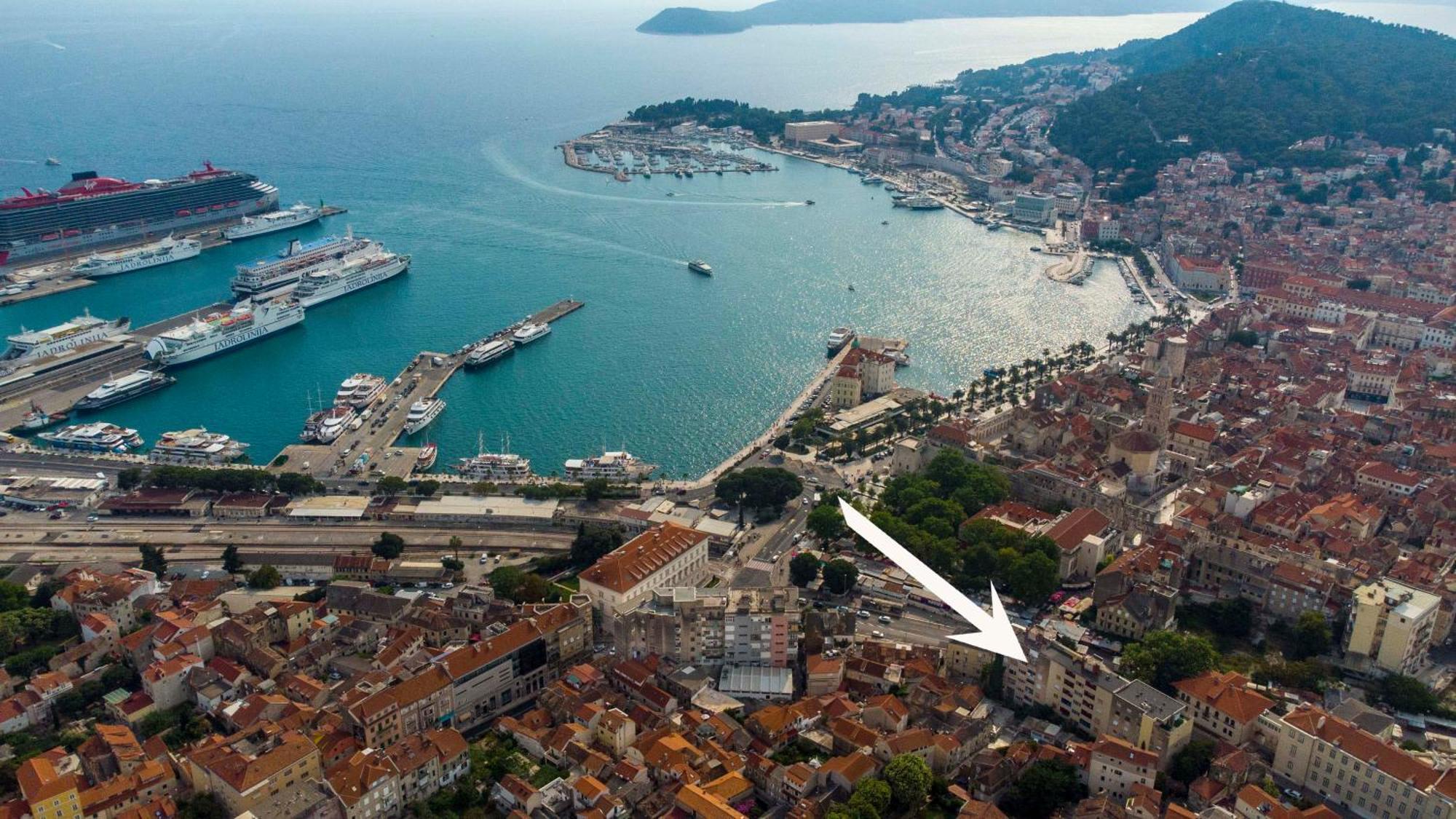 Split Central Luxury Studios Luaran gambar