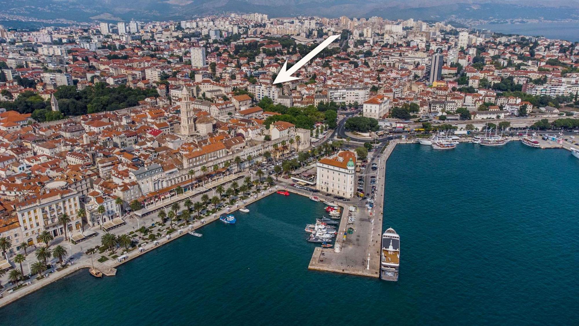 Split Central Luxury Studios Luaran gambar